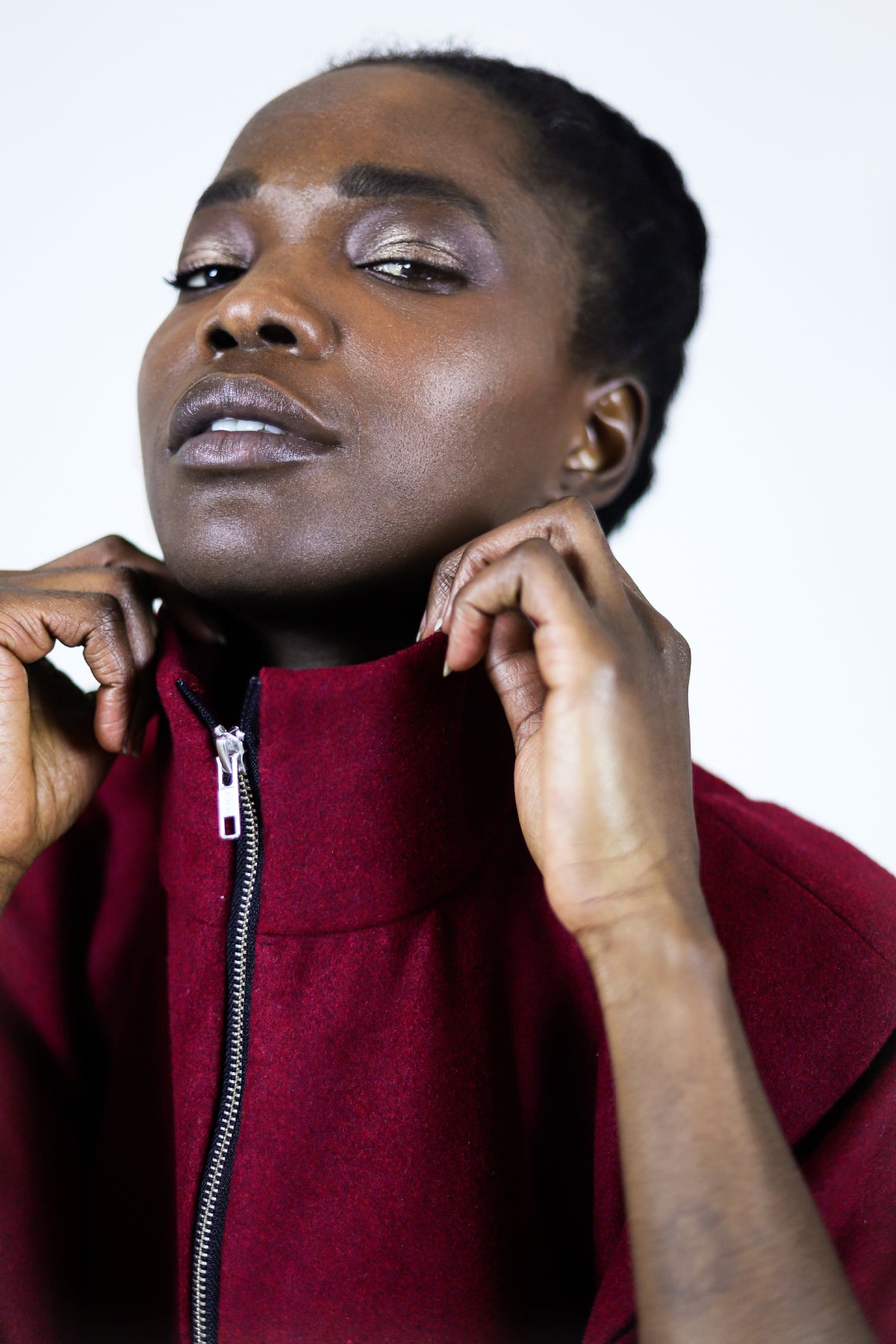Burgundy Shirt